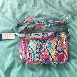 Vera Bradley Iconic RFID Little Hipster